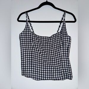 Abercrombie Squareneck Linen Top